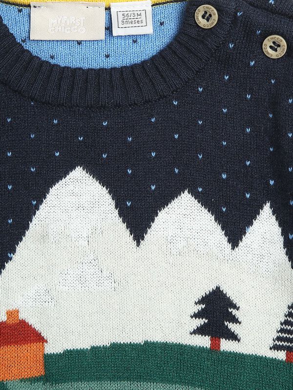 Wool Blend Tricot Pullover image number 2